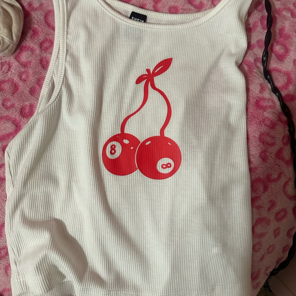 Shein cherry small top